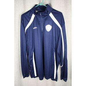 Inaria CW United Soccer Club Warmup Jacket Full Zip Adult Size 2XL Blue